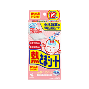고바야시 네츠사마시트 열 냉각시트 해열 영유아용, 12개입, 1개