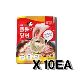 화미 돌돌이 당면, 10개, 60g