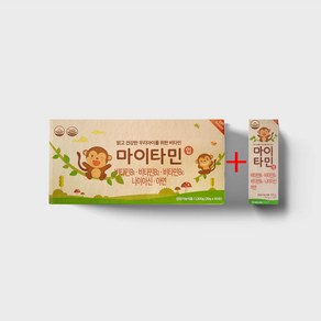 [5포 추가증정] 마이타민 업 60포 어린아이 멀티비타민 네이처스팜 약국비타민 아기영양제, 1개