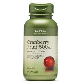 지엔씨 크랜베리 Canbey 크렌베리 500 mg 100 캡슐 100584, 1개