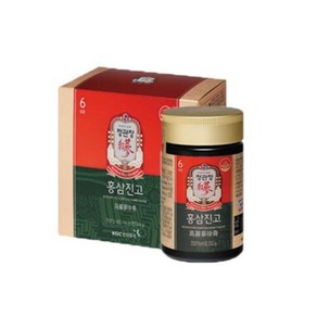 정관장 홍삼진고 홍삼농축액 엑기스 피로개선 면역력 증진 250g, 120g, 1개