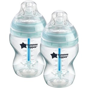 Tommee Tippee Baby Bottle 토미티피 배앓이방지 젖병 260ml 2팩, 2개