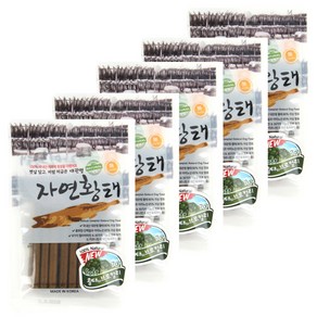 기원상사 대관령 자연황태 애견간식 스틱형 70g, 황태+브로컬리, 5개