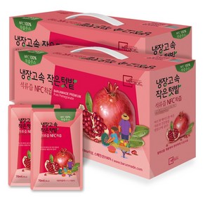 바른메이드 냉장고속 작은텃밭 석류즙 NFC 착즙, 70ml, 60개