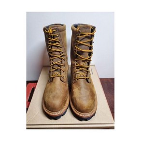 Red Wing Shoes 레드윙 2219 로거맥스 남성용 9인치 절연 방수 안전 발가락 부츠 사이즈 8D Loggemax