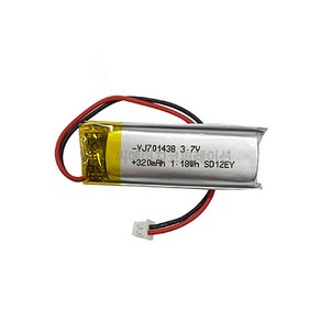 YJ 리튬폴리머배터리 KC인증충전지 3.7V YJ701438 320mAh, 1개, 1개입