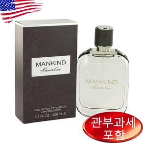 Kenneth Cole Mankind 3.4 oz MEN 케네스콜, 100ml, 1개