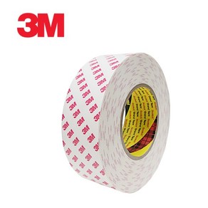 3M PE 폼 양면테이프 4421 백색 35mm 40mm 50mm 60mm 70mm, (폭40mm), 1개