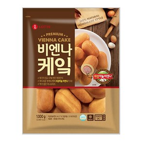 CJ제일제당 롯데 비엔나케익 1kg 1개