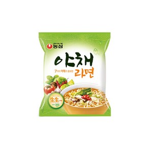 농심 야채라면 7가지 야채 생생면발 개운한 국물, 8개