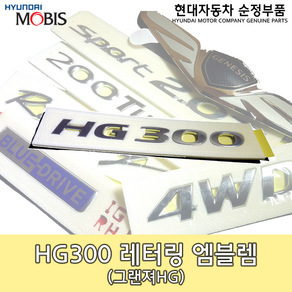 HG300 레터링/86331 3V000/HG3.0 엠블렘/HG 레터링/그랜져 엠블렘/86331-3V000/순정엠블렘