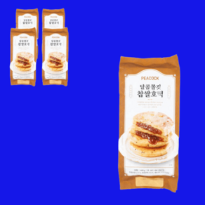 피콕분식 쫄깃달콤 찹쌀호떡 400g