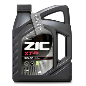 ZIC X7 LPG 5W30 4L 엔진오일, 1개