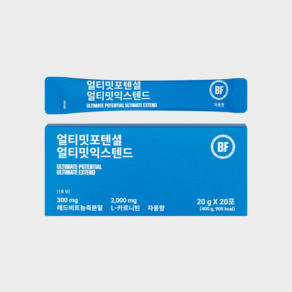 얼티밋포텐셜 익스텐드 카르니틴 비트루트 운동 헬스 에너지 보충제 액상 디카페인, 1박스, 200g