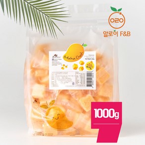 망고 퓨레 마하차녹 생 망고 젤리 1000g, 1kg, 2개