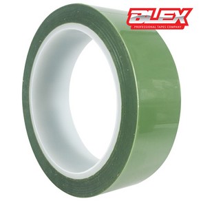 BLEX 내열 실리콘 테이프 녹색 0.06T x 30mm 50M