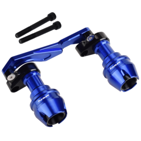 Chekis Yamaha Nmax125 155/160 터보 네오 개조 배기 파이프 낙하 방지 스틱 충돌 볼 반전 보호 오토바이, 05 BLUE, 1개