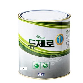 KCC 숲으로 친환경 듀제로 결로방지 페인트 곰팡이 방지 페인트, 1개, 1.8L, 백색