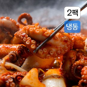 우와!한 양념 쭈꾸미 볶음 조금 더 매운맛 (냉동)