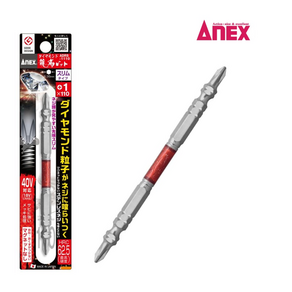 ANEX 아넥스 슬림 다이아몬드 토션비트 ADRS-1110 +1x110 신상품, 1개