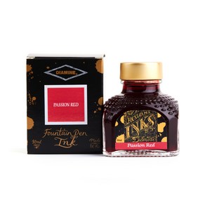 디아민 병 잉크 패션 레드 Passion Red 80ml, Classic Red