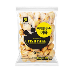 아워홈 야채만두속어묵, 1개, 1kg