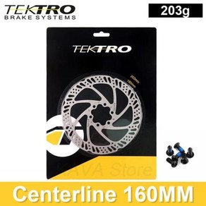 TEKTRO-자전거 디스크 브레이크 로터 160/180/203mm 스테인레스 스틸 산악 자전거 유압 MTB/로드 바이크용