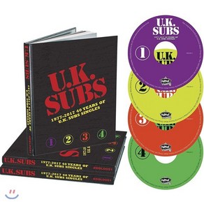 UK SUBS : 1977-2017 40 yeas of UK Subs Singles, 4CD