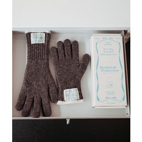 [락피쉬웨더웨어] WOOLY TWOTONE LONG GLOVES - 6 colos