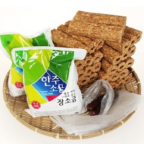 언양메주 [100% 국내산] 간장메주 5kg(소금4kg+망사주머니+숯 고추+설명서포함), 1개, 5kg