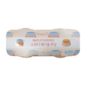 풍림푸드 스위디 메이플푸딩180g (90g x 2), 90g, 2개