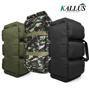 KALLUS 멀티 의류대 100L 포켓 8개, 밀리터리, 1개