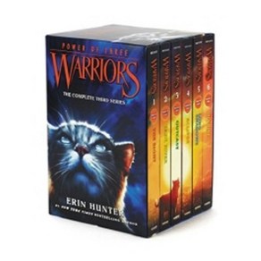 Warriors Power of Three Box Set: The Sight Dark River Outcast Eclipse Long Shadows Sunrise 페이퍼북