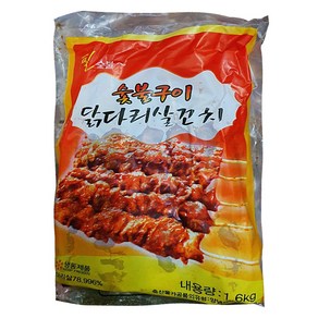 [오성식품] 숯불간장왕꼬치(80g*20꼬치)1.6kg, 1.6kg, 1개