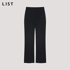 [리스트(LIST)] 슬림 세미 부츠컷 팬츠_TWWSLO82020_DN