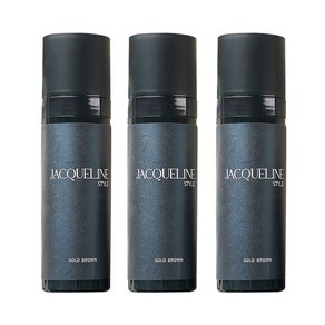 재클린스타일 루트 헤어 컬러 염모제 200ml, 골드 브라운, 3개