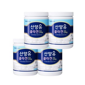 녹십초 산양유 콜라겐 초유 단백질 280g x 4통, 4개