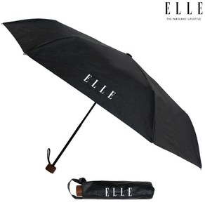 ELLE 엘르 자외선 UV차단 (암막) 초경량 슬림 [무지50] 3단수동 양산 우양산 (50x6K)