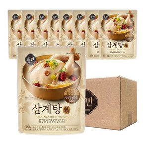 올반 삼계탕 정, 900g, 8개