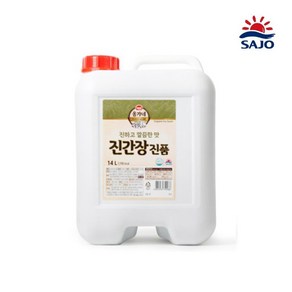 해표옹가네 진간장진품14L, 1개, 14L