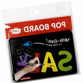 블랙 보드 미니 5개 105 메뉴판 POP 피오피 테이블 팻말 카페 매장 가격표 낙서