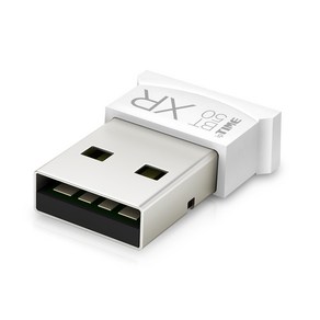 아이피타임 USB 블루투스 동글이 BT50XR 화이트, 1개