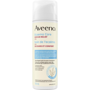 (캐나다직송) 아비노베이비 습진 케어 걸 크림 150ml Aveeno Eczema Cae Rescue Relief Teatment Gel Ceam, 1개