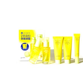 청귤 비타C 잡티케어 세럼 더블 세트 (세럼 30ml 2개+크림 40ml 2개+아이크림 15ml), 1세트