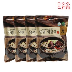 선봉 양평해장국 (600g ) / 자연깃든 / 실온보관 / 즉석국, 600g, 4개