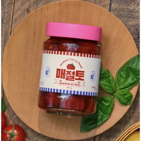 블루키트 매절토 매실에 절인 방울 토마토 피클 절임 장아찌 마리네이드 와인안주, 475g, 1개