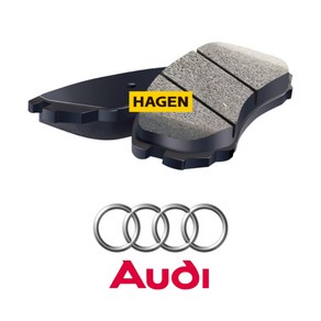 하겐(HAGEN) 아우디 A6 브레이크 패드(뒤세트) 3.0 TDI CDU 콰트로 센서포함, [C7] 3.0 TDI (CDU) 뒤세트