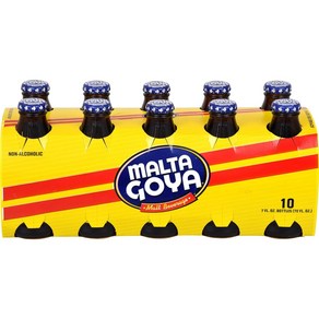 7 Fl Oz (Pack of 10) Goya Foods Malta Non-Alcoho 7 Fl Oz (10 팩) Goya Foods Malta 무알콜 맥아 음료 10 -, 10개, 207.01ml