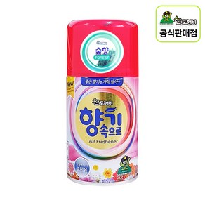 산도깨비 향기속으로 리필용 방향제 숲향, 290ml, 4개