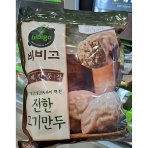 CJ 비비고 진한고기만두 1.2kg, 1개